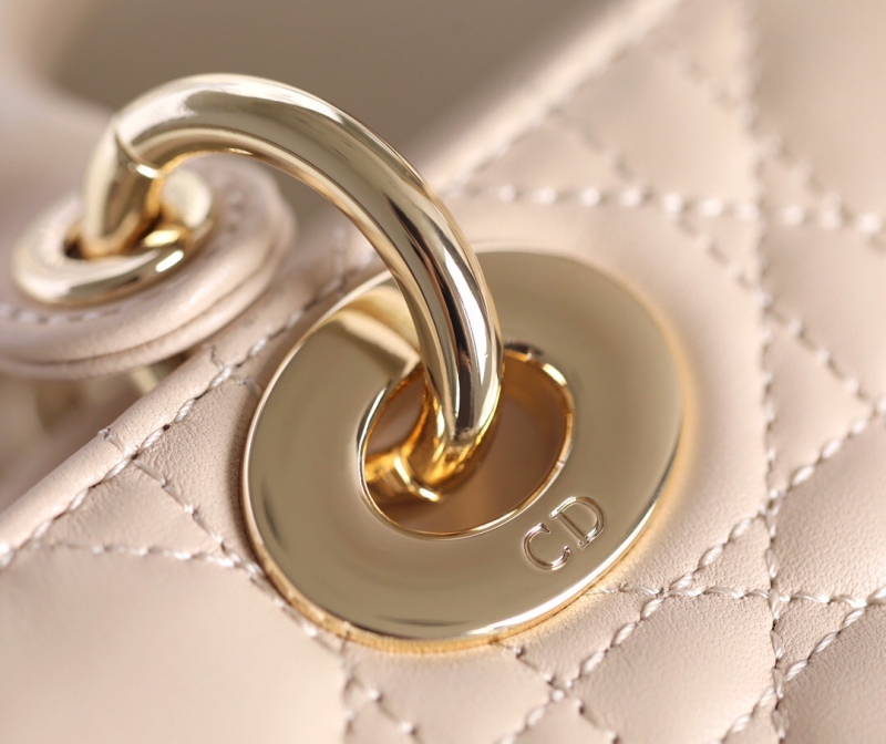 M0613 迪奧Dior Lady D-Joy 小號手袋 羊皮革藤格紋 綠色