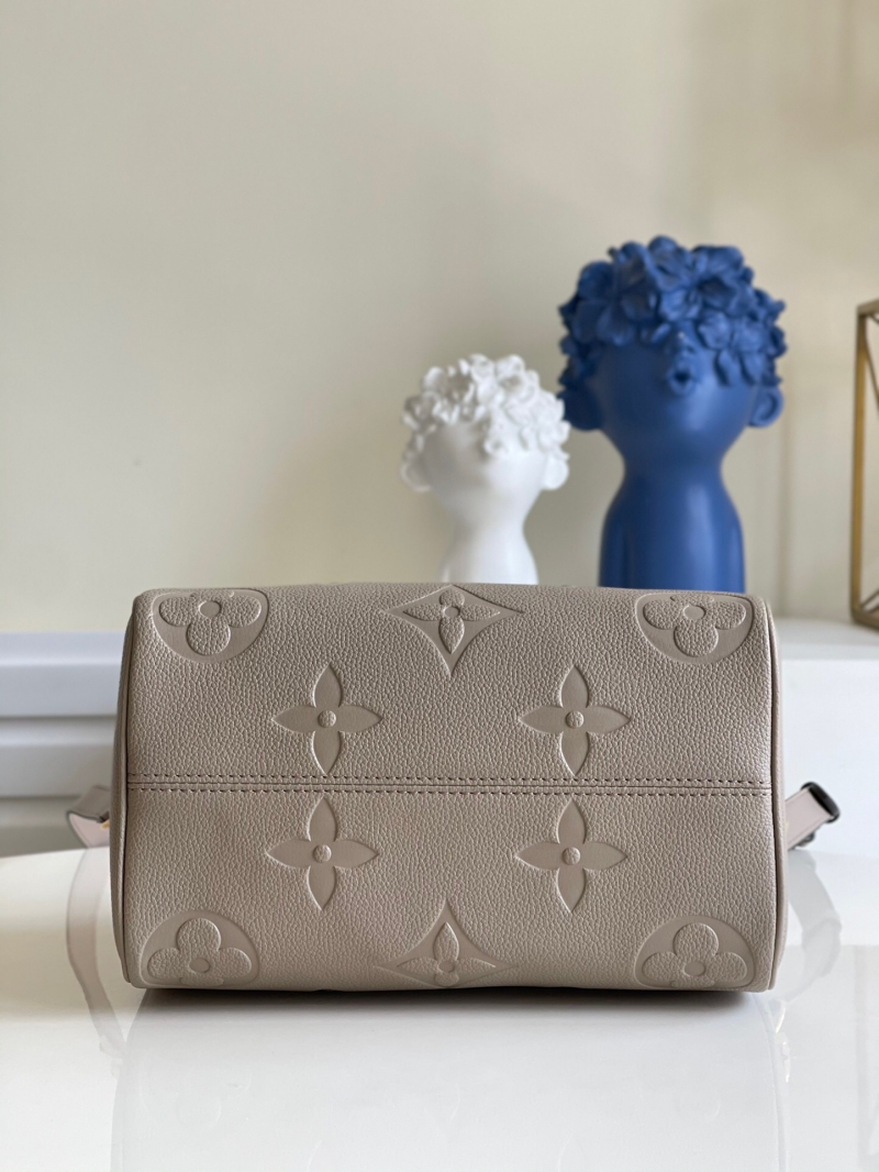 M59273 LV SPEEDY BANDOULIERE 25 手袋 壓紋粒面牛皮革枕頭包