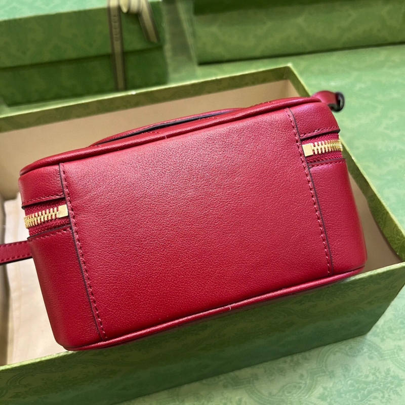 744434 古馳Gucci Blondie系列手提包 古馳2023年新款相機包 紅色