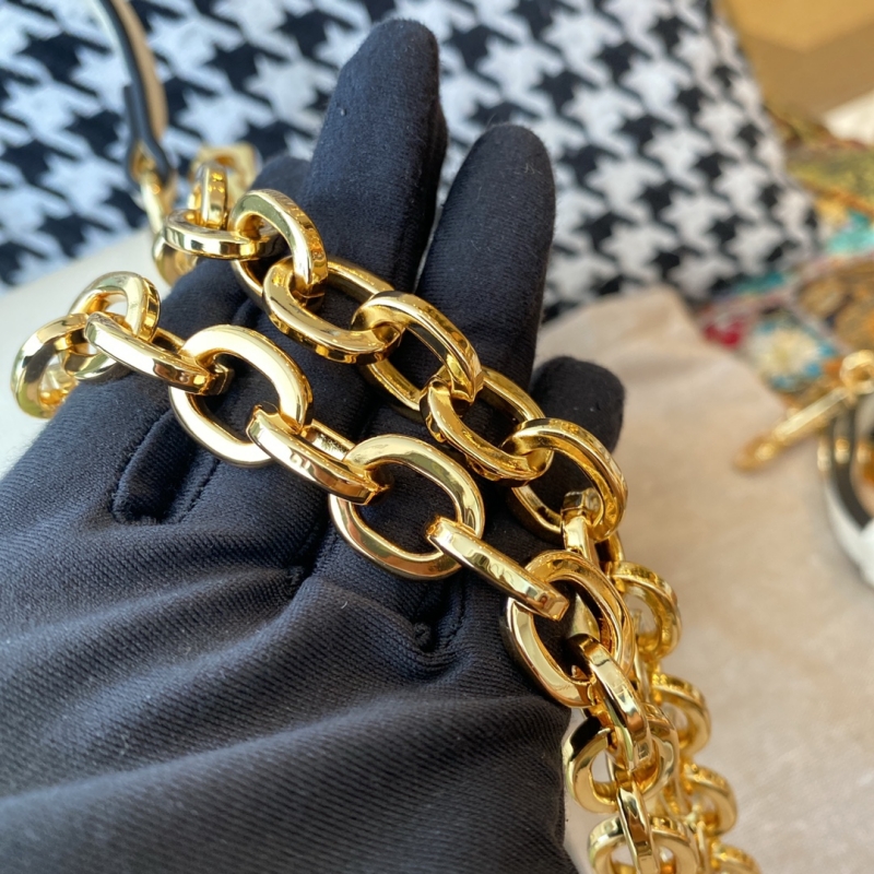 703848 Gucci Horsebit 1955系列迷你手袋 古馳女士單肩手提包 白色