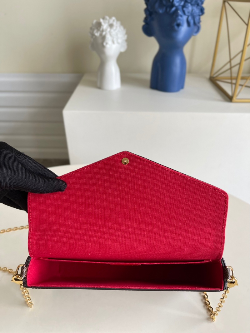 N40492 LV FELICIE POCHETTE 手袋 LV三合一鏈條包 LV三件套 咖格