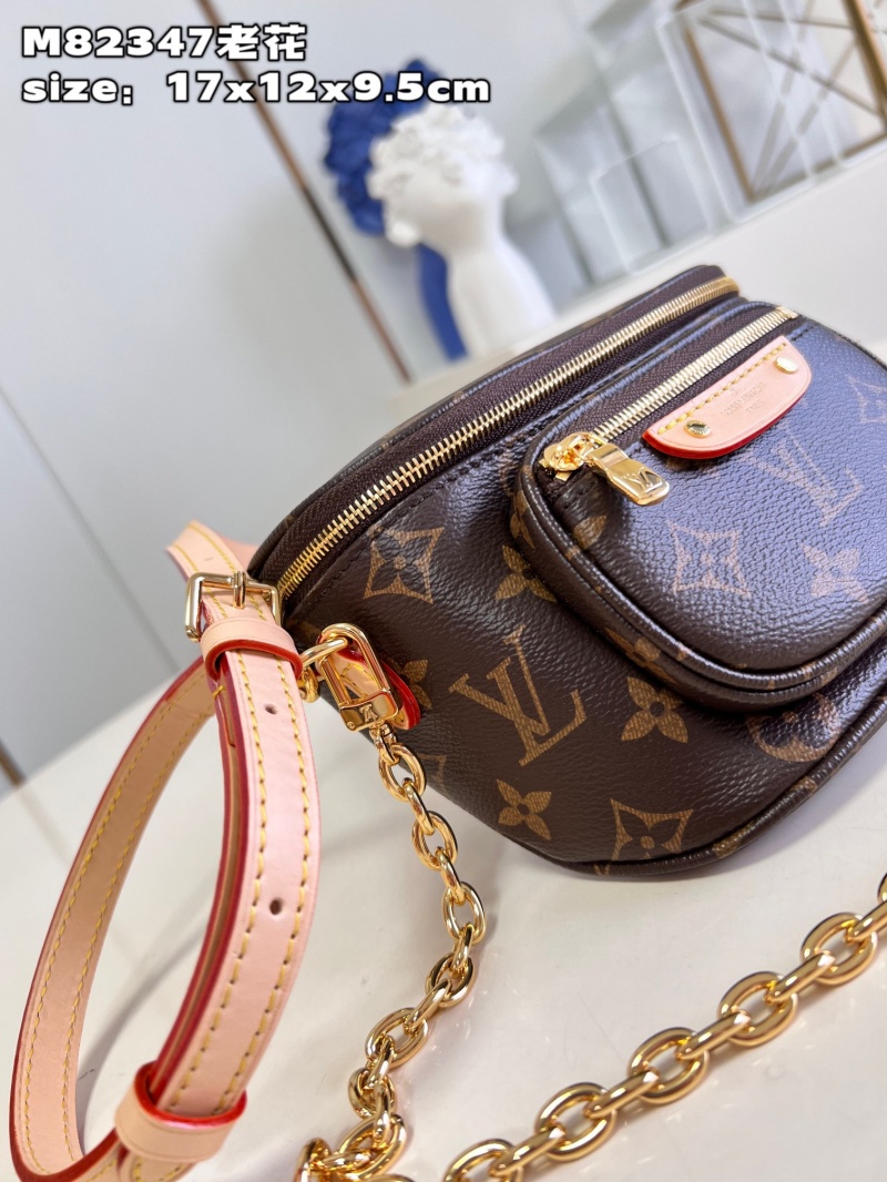 M82335 LV MINI BUMBAG 手袋 2023新款Monogram 帆布腰包
