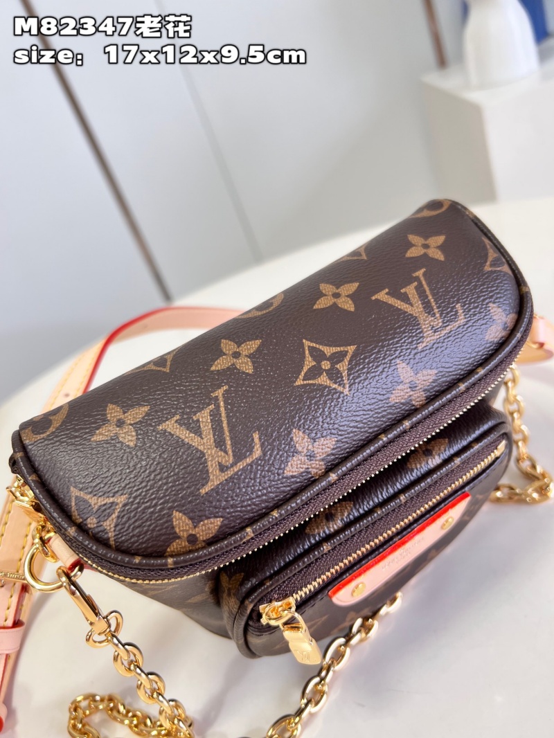 M82335 LV MINI BUMBAG 手袋 2023新款Monogram 帆布腰包