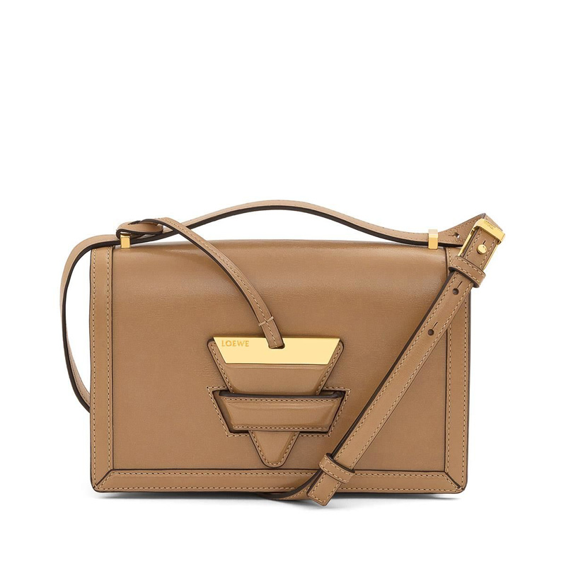 Loewe 羅意威 Barcelona Bag系列 女士肩背斜挎包 灰色