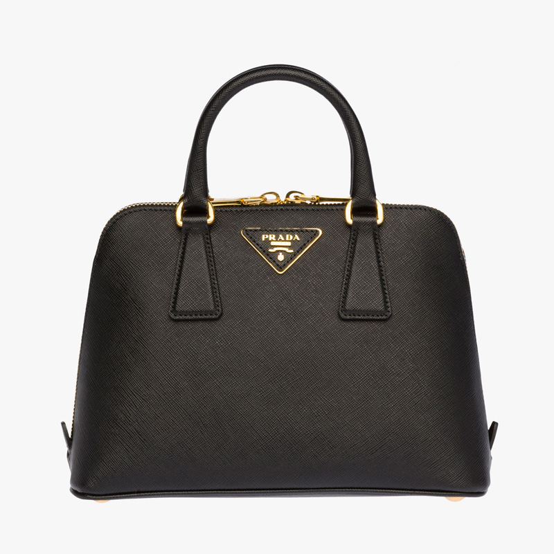 1BA838 Prada普拉達牛皮十字壓紋手提包 prada貝殼包 Prada單肩手提包