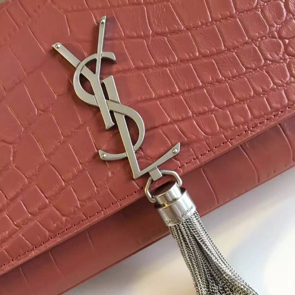 YSL西瓜紅鏈條包SL0007