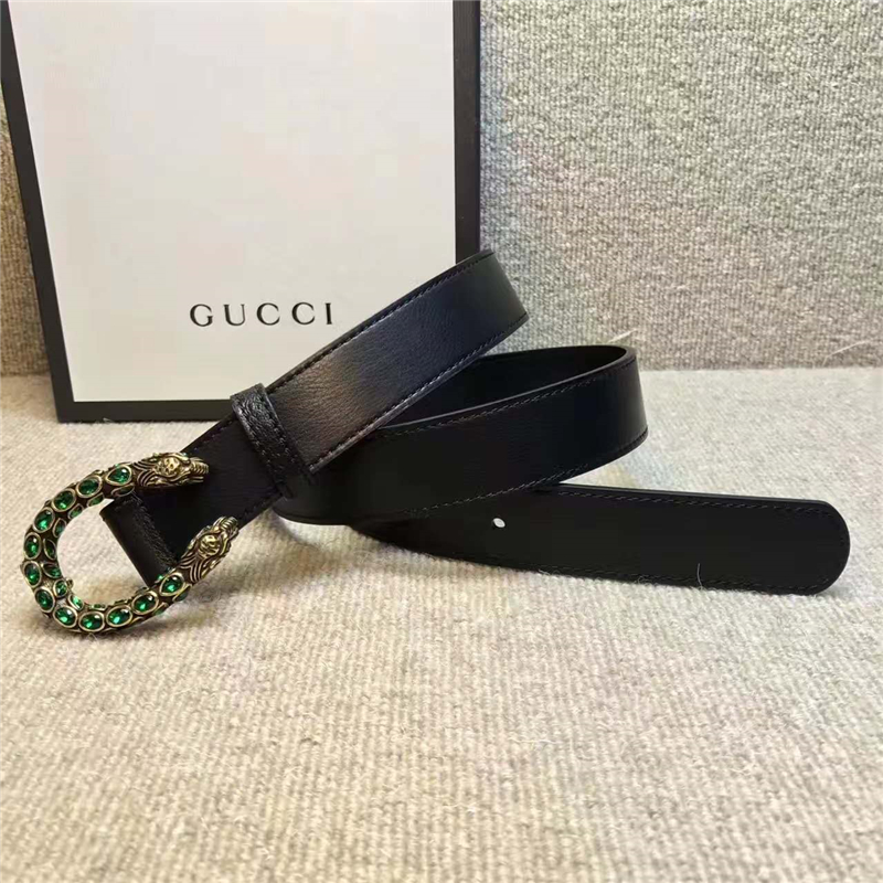 GUCCI 古奇新款 雙面進(jìn)口平紋頭層牛皮 龍頭花紋
