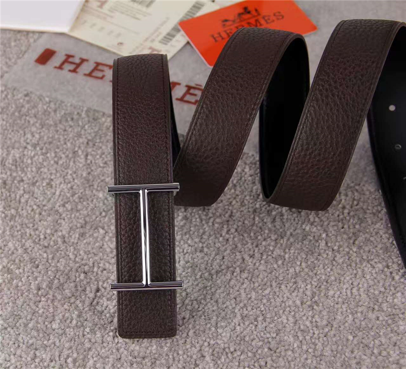 HERMES 2017經典款 進口牛皮 原版 不銹鋼扣頭