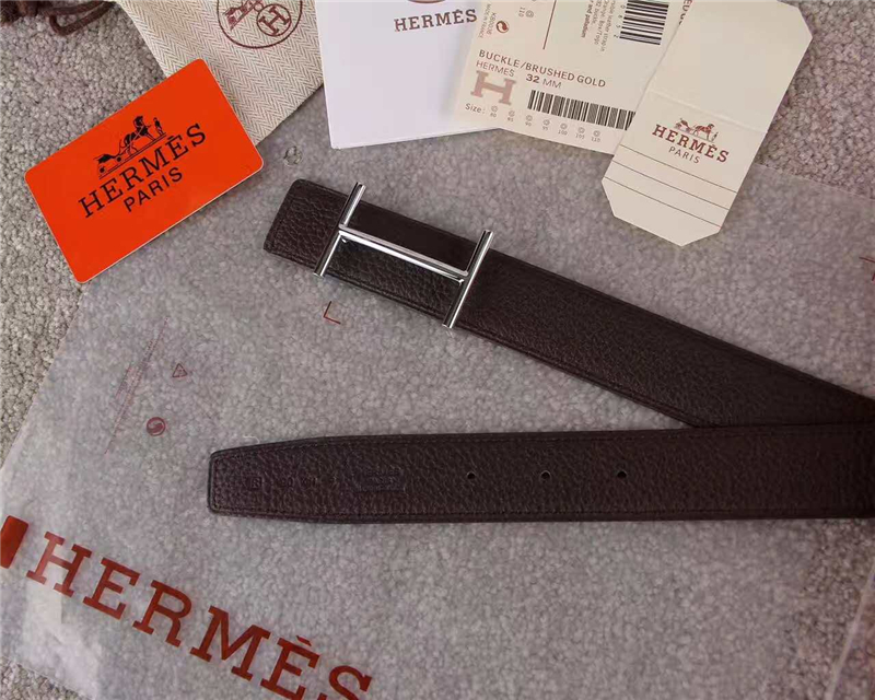 HERMES 2017經典款 進口牛皮 原版 不銹鋼扣頭
