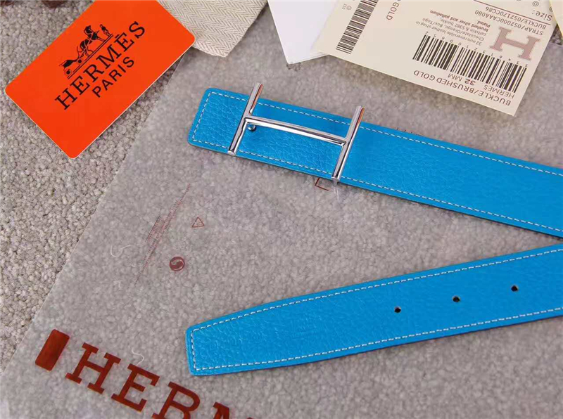 HERMES 2017經典款 進口牛皮 原版 不銹鋼扣頭