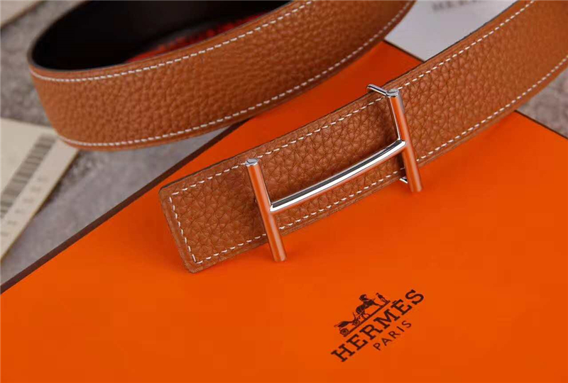 HERMES 2017經(jīng)典款 進(jìn)口牛皮 原版 不銹鋼扣頭