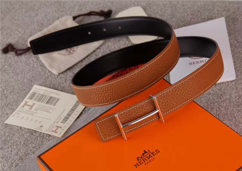 HERMES 2017經(jīng)典款 進(jìn)口牛皮 原版 不銹鋼扣頭