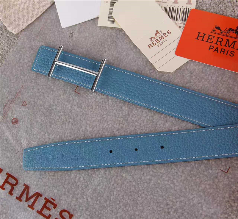 HERMES 2017經典款 進口牛皮 原版 不銹鋼扣頭