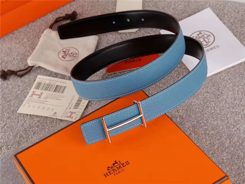 HERMES 2017經典款 進口牛皮 原版 不銹鋼扣頭