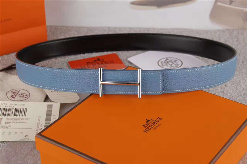 HERMES 2017經典款 進口牛皮 原版 不銹鋼扣頭