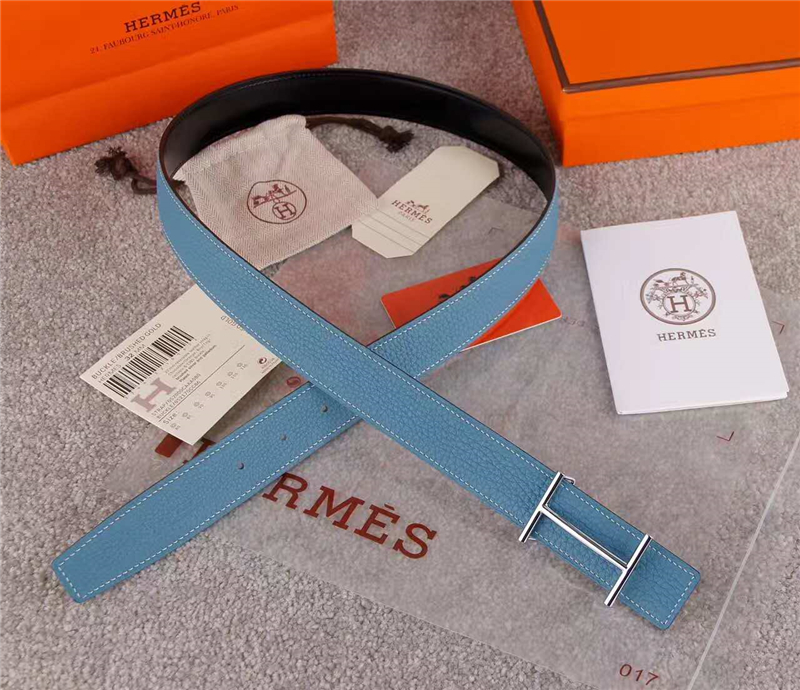 HERMES 2017經典款 進口牛皮 原版 不銹鋼扣頭