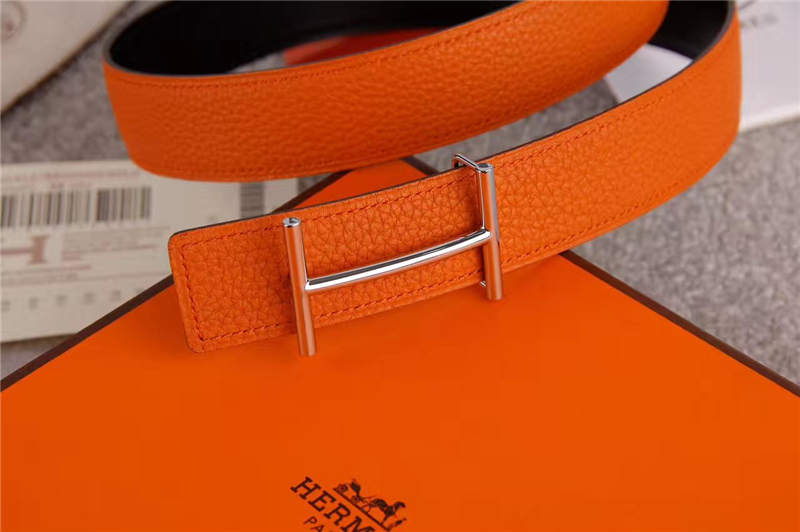 HERMES 2017經典款 進口牛皮 原版 不銹鋼扣頭