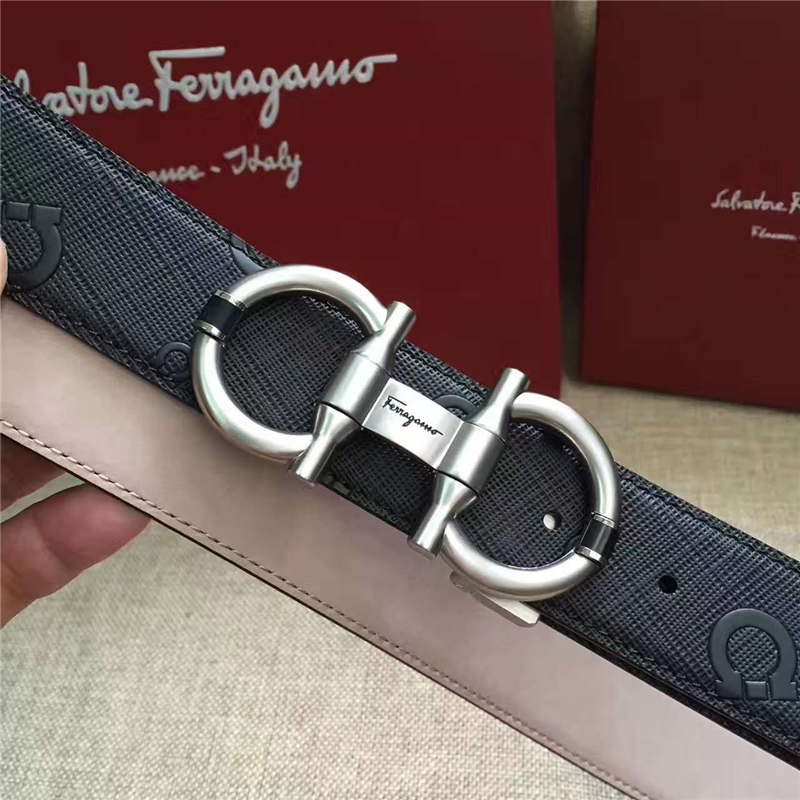 Salvatore Ferragamo 菲拉格慕 原廠特供進(jìn)口雙面原版皮 正裝腰帶