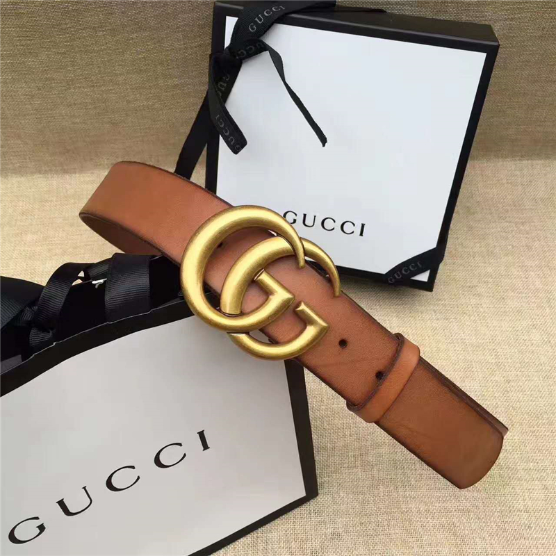 Gucci 原版牛皮 原單仿古銅金屬扣 頂級精品