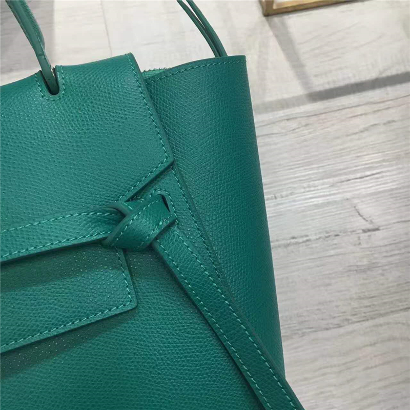 Celine 光滑牛皮皮革 流蘇裝飾鯰魚手提包 大容量