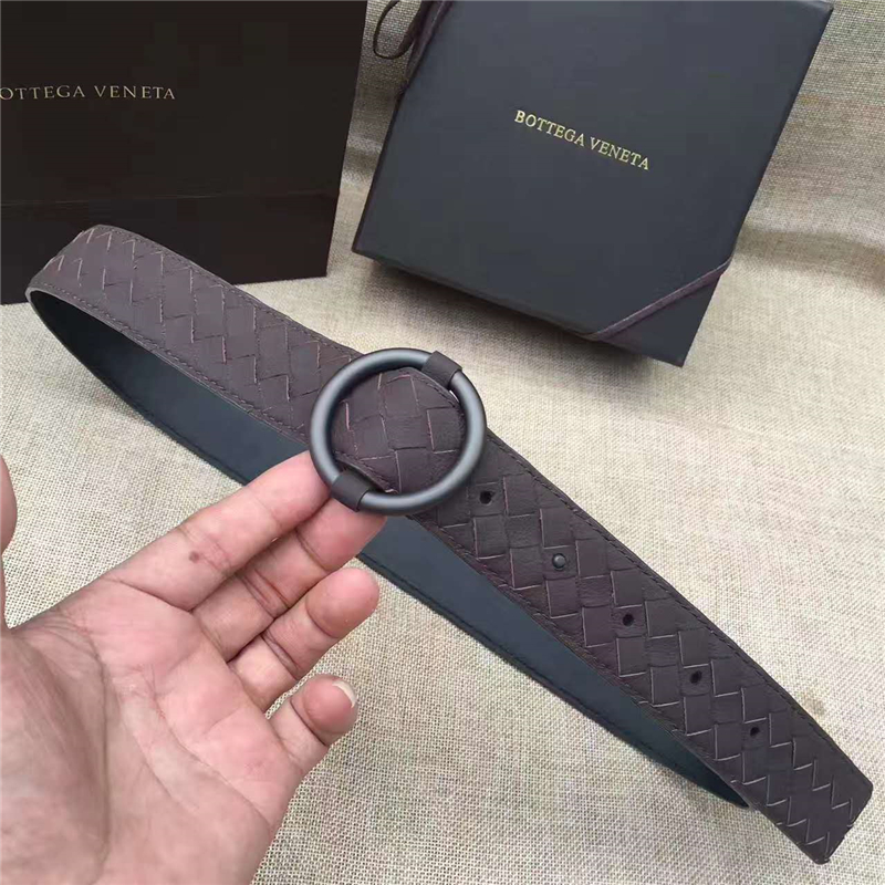 BV寶緹嘉 017專柜同步上市 手工編織皮帶 低調(diào)奢華