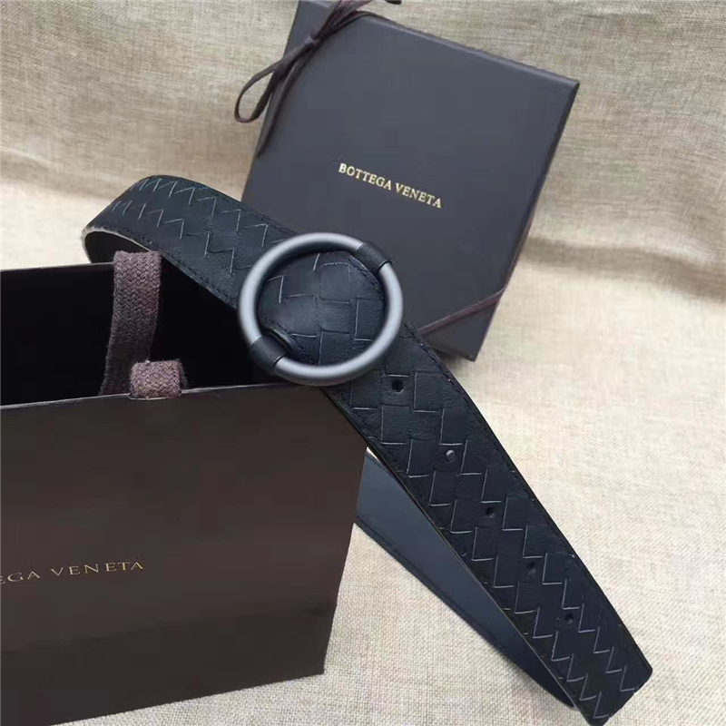 BV寶緹嘉 017專柜同步上市 手工編織皮帶 低調(diào)奢華