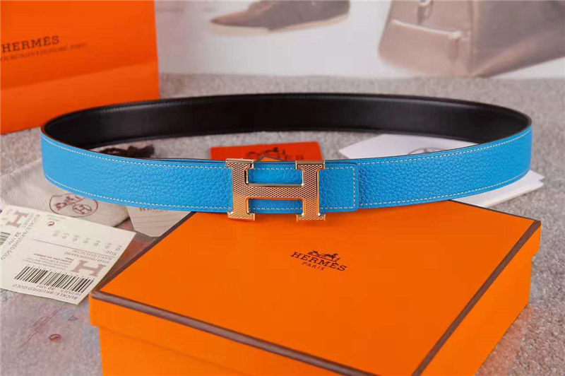 HERMES 愛馬仕 原版進口牛皮 雙面使用 進口機車車線 不銹鋼扣頭