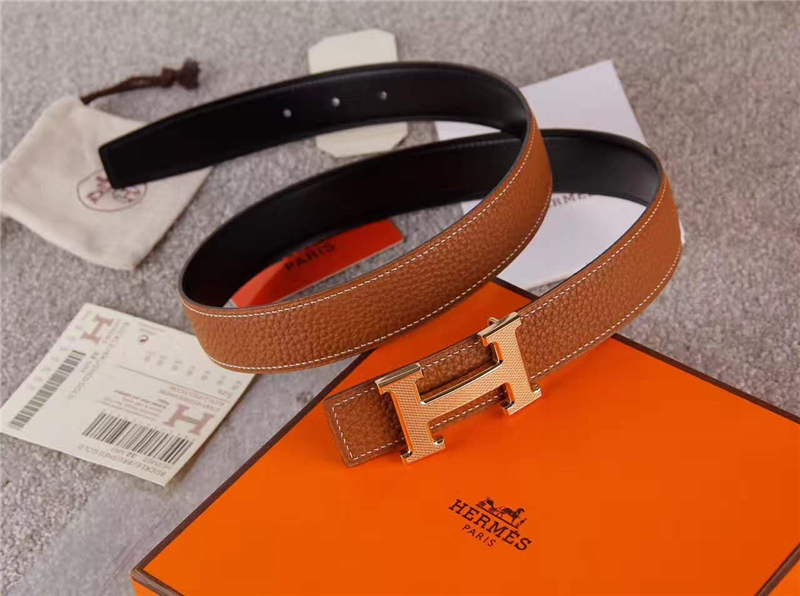 HERMES 愛馬仕 原版進口牛皮 雙面使用 進口機車車線 不銹鋼扣頭