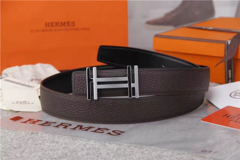 HERMES 愛馬仕 釆用原版進口牛皮 皮質可雙面使用 進口機車車線