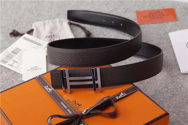 HERMES 愛馬仕 釆用原版進口牛皮 皮質可雙面使用 進口機車車線