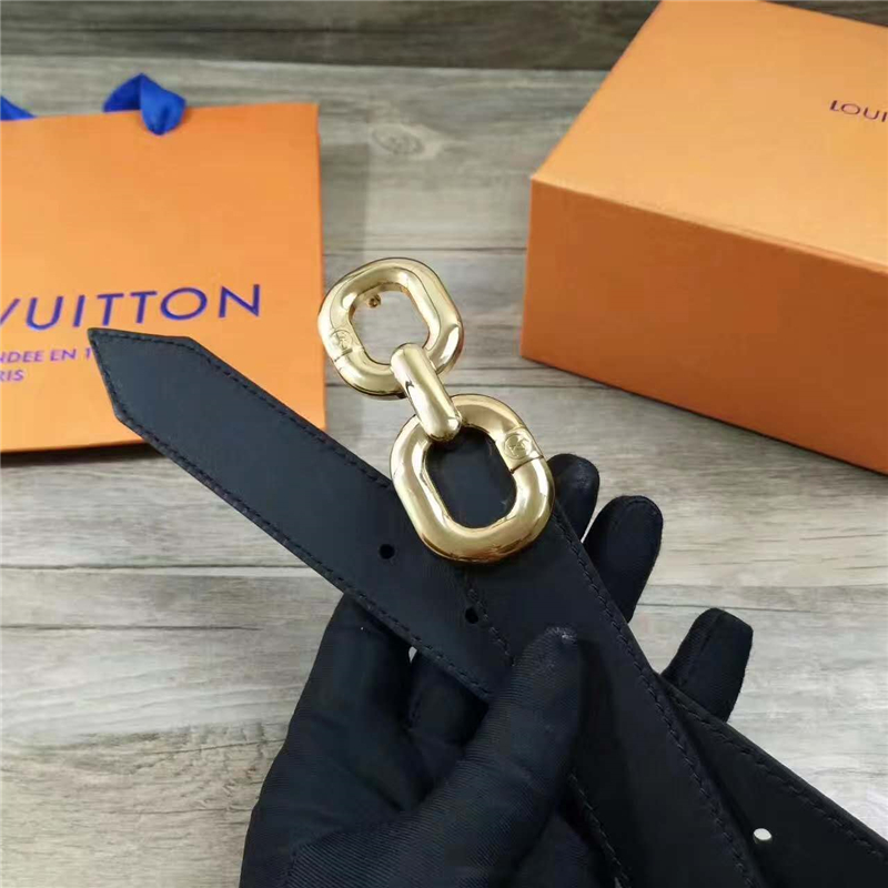 LV 路易威登 CUT MONOGRAM 雙面腰帶 最新女神腰帶 原版復制