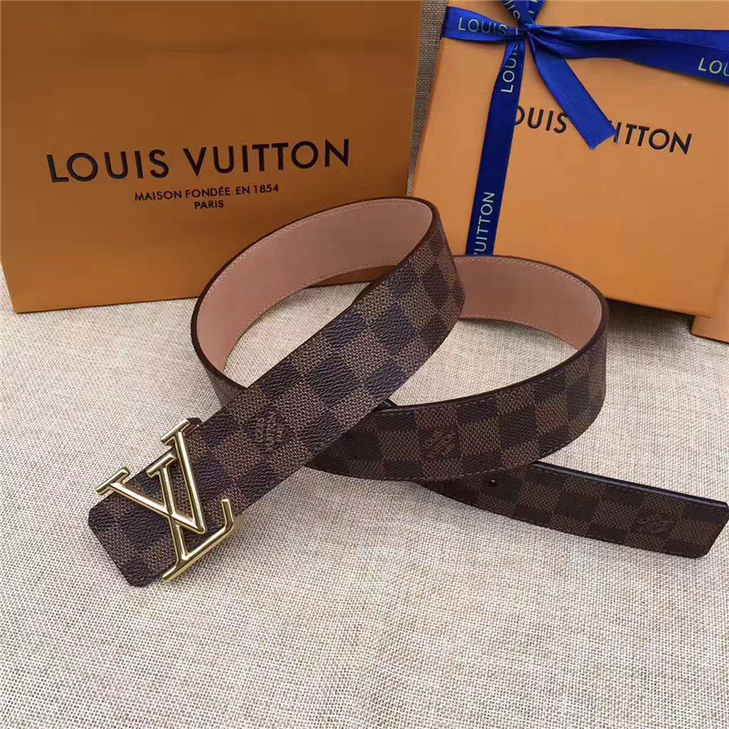Louis vuitton 路易威登 皮帶 海外原單貨 手工縫線