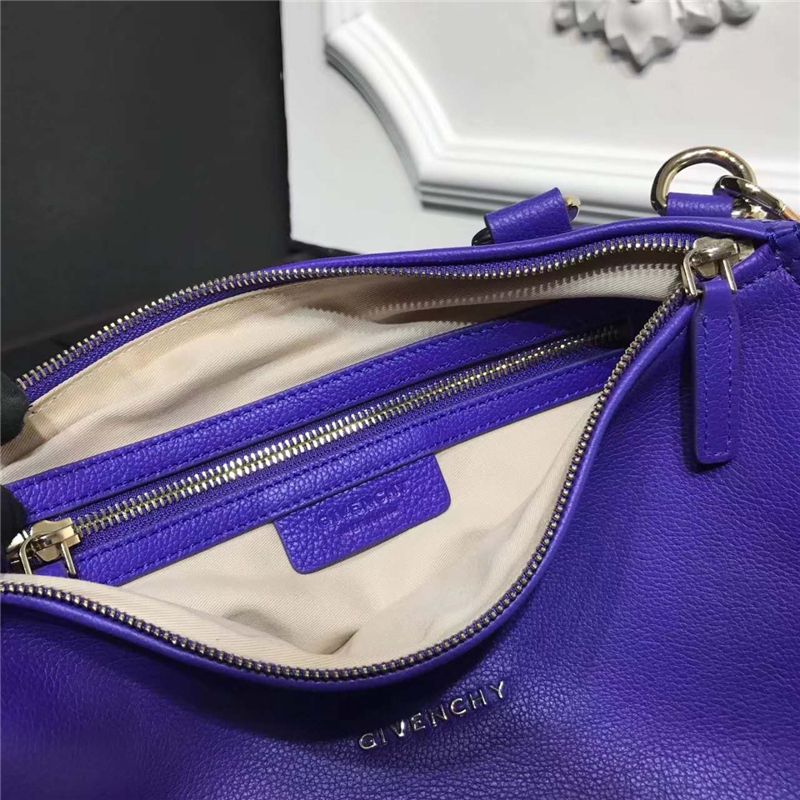 10912 Givenchy 紀(jì)梵希 優(yōu)質(zhì)山羊皮 手提包肩包 紫色