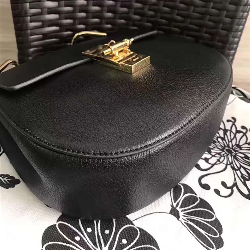 Chloe 珂洛伊 Chloe小豬包 小牛皮磨砂皮 海外原單 Chloe女包 黑色