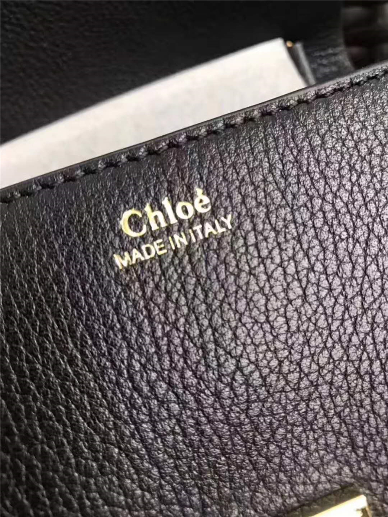 Chloe 珂洛伊 Chloe小豬包 小牛皮磨砂皮 海外原單 Chloe女包 黑色