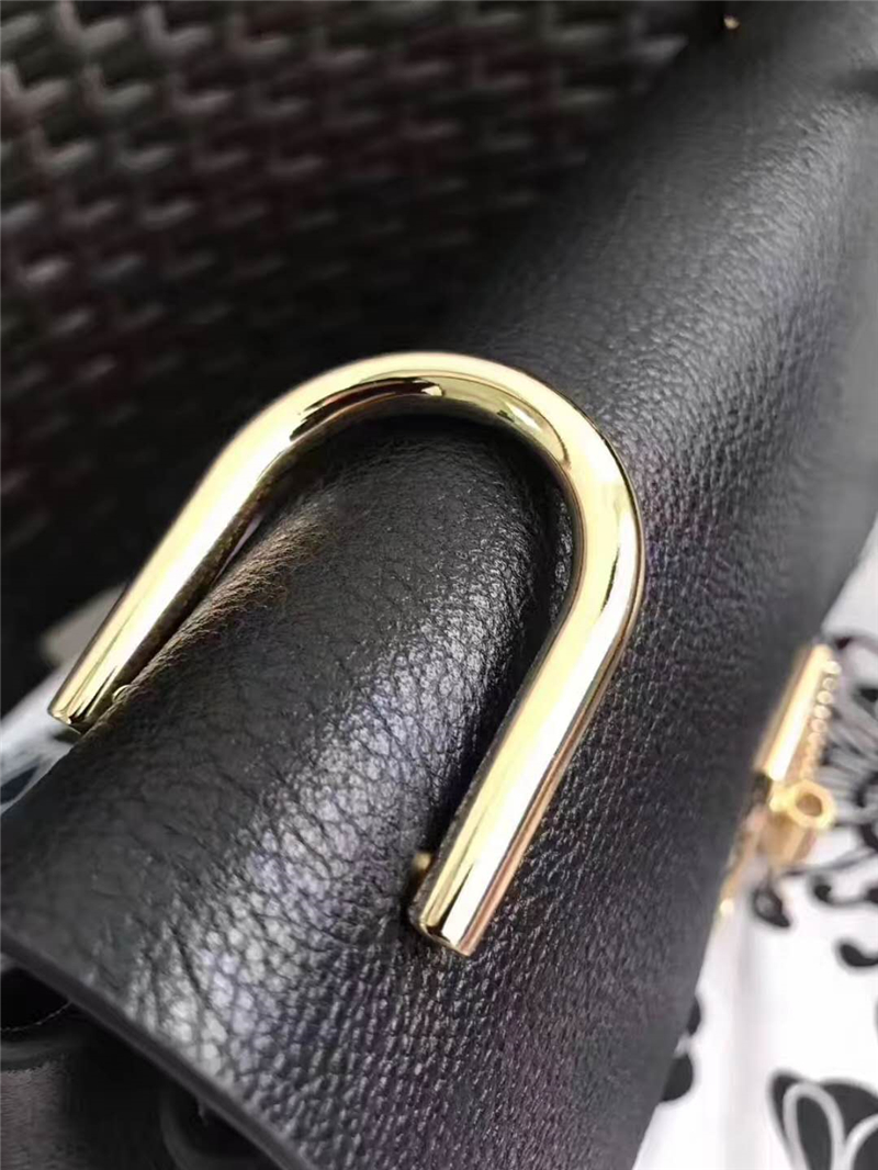 Chloe 珂洛伊 Chloe小豬包 小牛皮磨砂皮 海外原單 Chloe女包 黑色