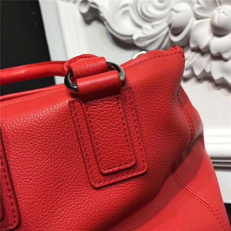 10918 Givenchy 紀梵希 優(yōu)質小牛皮 雙肩背包 紅色