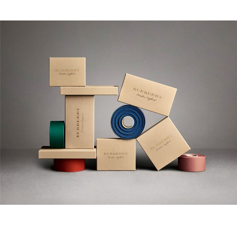 40560351 Burberry巴寶莉 棉質嘎巴甸 長款 防滲雨型 Trench 風衣 藍莓色