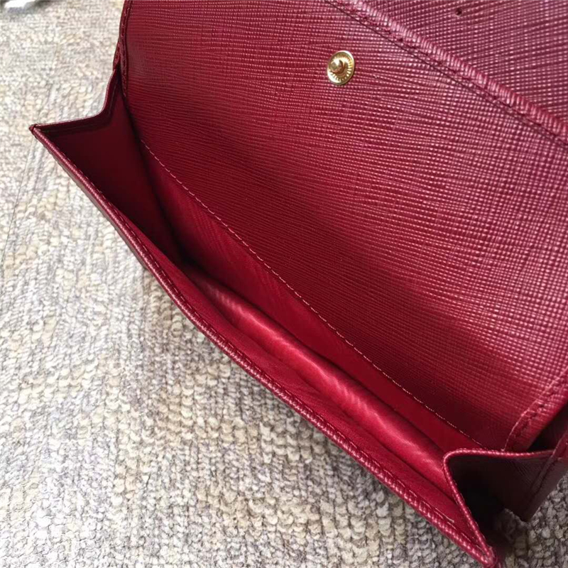 22B875 Ferragamo 菲拉格慕 淡金色Vara蝴蝶結 多功能小包 棗紅