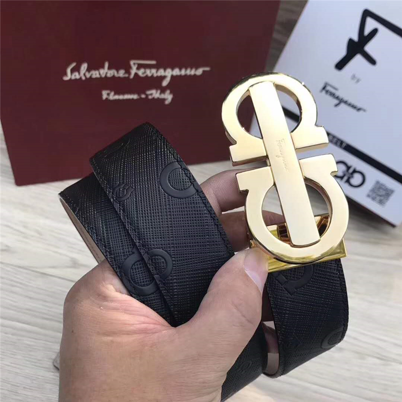 菲拉格慕 專柜同款 MADE IN ITALY 正裝腰帶 商務(wù)休閑