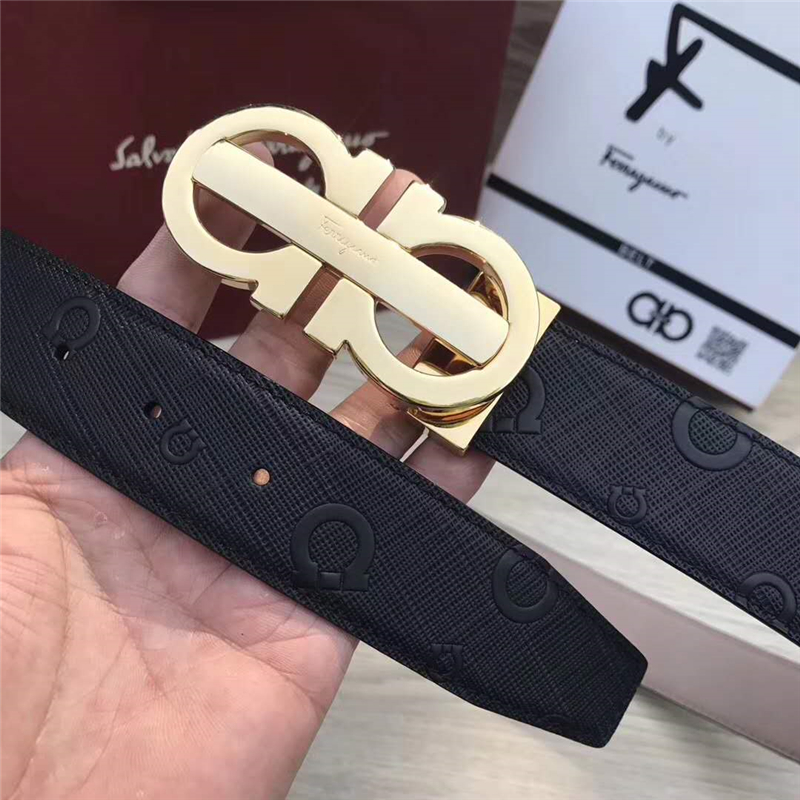 菲拉格慕 專柜同款 MADE IN ITALY 正裝腰帶 商務(wù)休閑