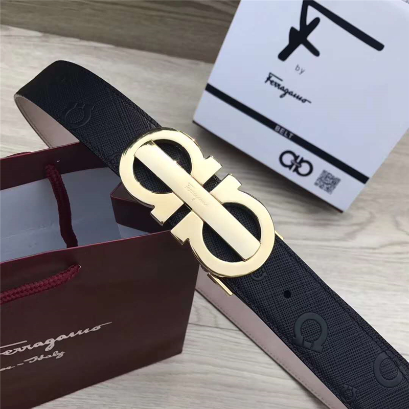 菲拉格慕 專柜同款 MADE IN ITALY 正裝腰帶 商務(wù)休閑