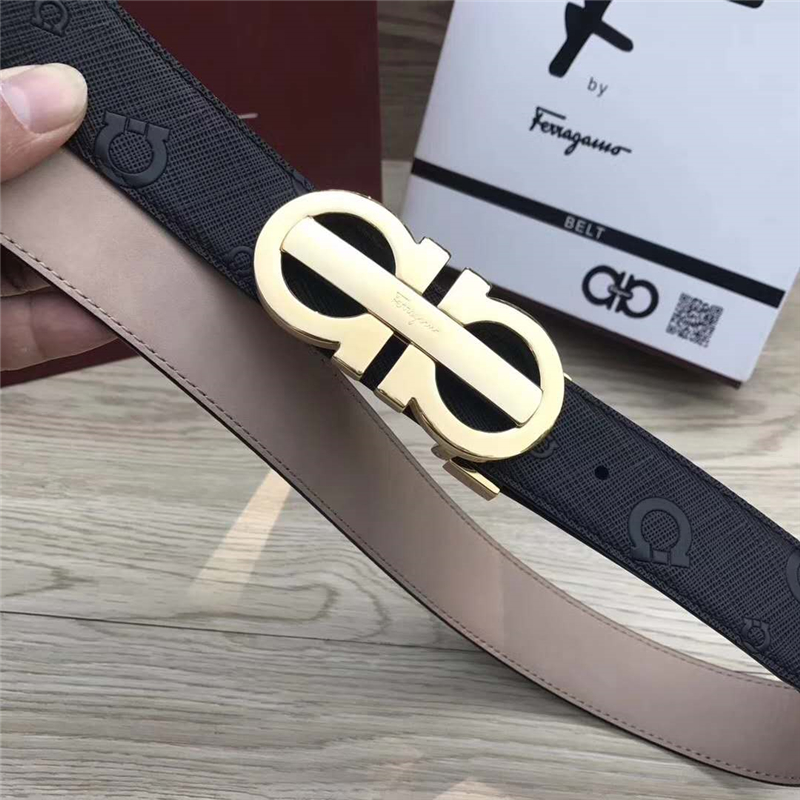 菲拉格慕 專柜同款 MADE IN ITALY 正裝腰帶 商務(wù)休閑