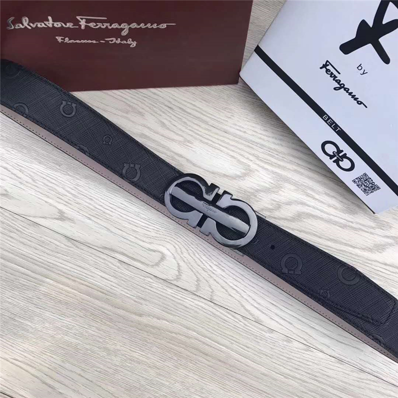 菲拉格慕 專(zhuān)柜同款 MADE IN ITALY 正裝腰帶 商務(wù)休閑