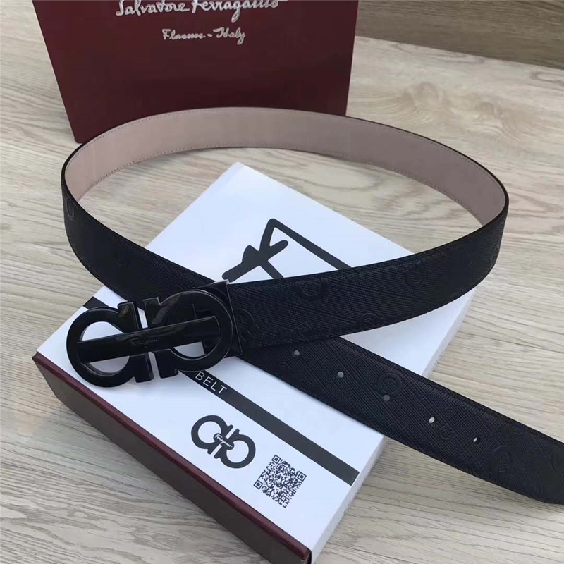 菲拉格慕 專(zhuān)柜同款 MADE IN ITALY 正裝腰帶 商務(wù)休閑