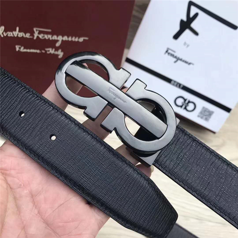 菲拉格慕 專柜同款 MADE IN ITALY 正裝腰帶 商務休閑