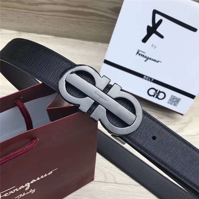 菲拉格慕 專柜同款 MADE IN ITALY 正裝腰帶 商務休閑