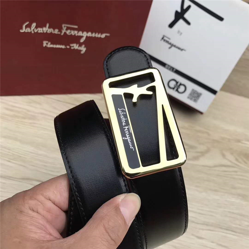 菲拉格慕 專柜同款 MADE IN ITALY 正裝腰帶 商務休閑