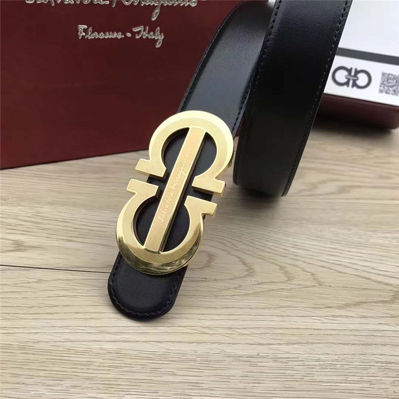 菲拉格慕 專柜同款 MADE IN ITALY 正裝腰帶 商務休閑