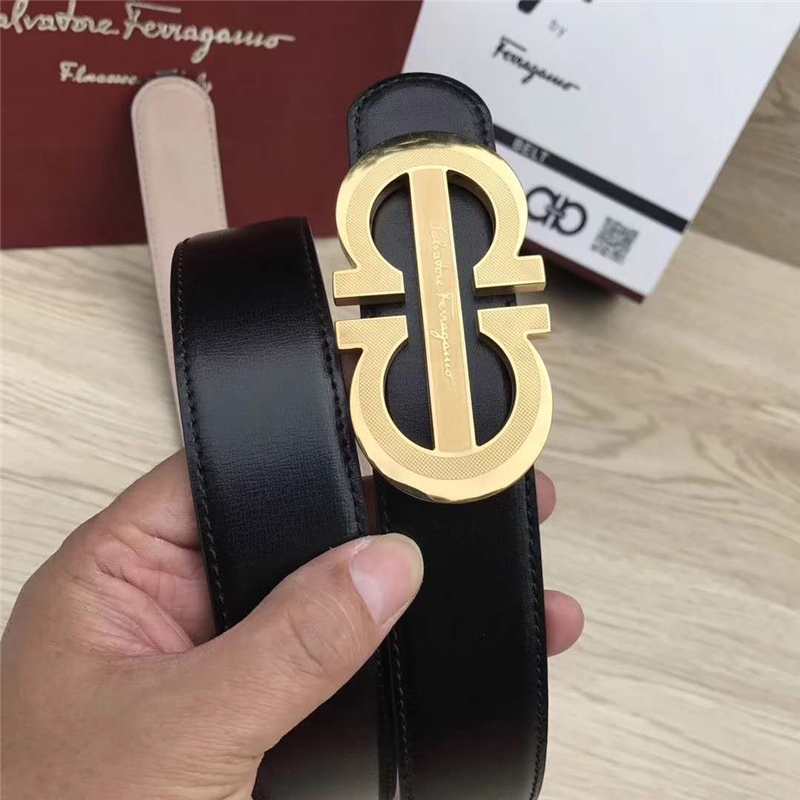 菲拉格慕 專柜同款 MADE IN ITALY 正裝腰帶 商務休閑